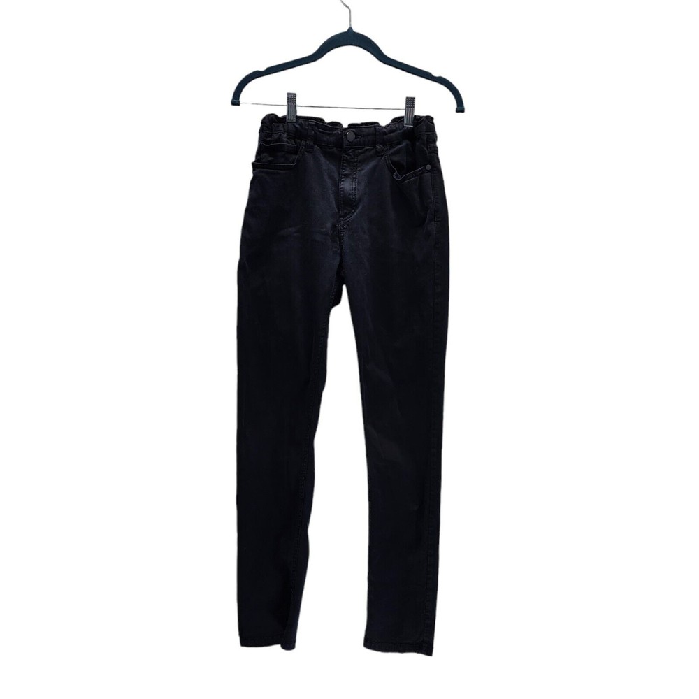 NUKUTAVAKE Boys Slim Jeans Blue Chino Denim Size 16 Stretch Adjustable Waist